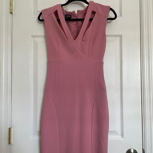 Pink bebe dress